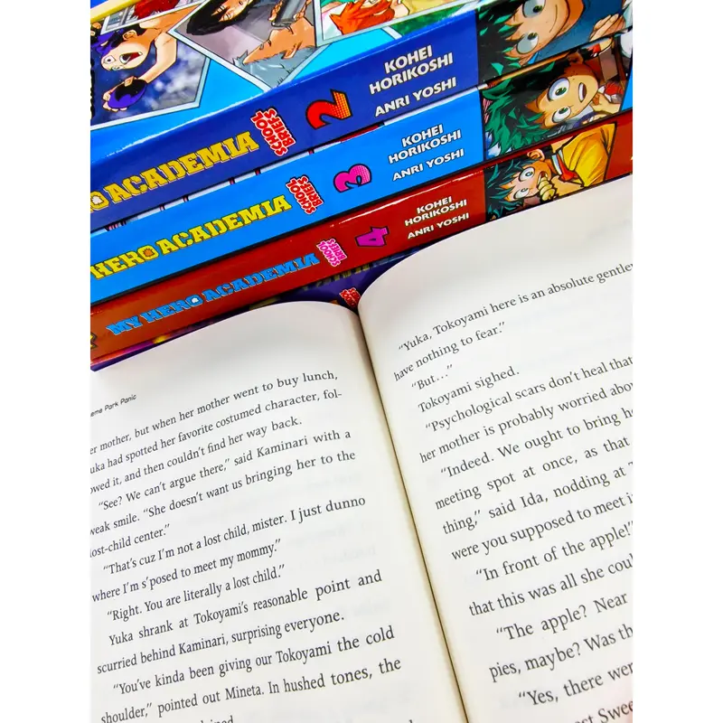My Hero Academia School Briefs Series Vol 1-6 Books Collection Set By Anri Yoshi 1