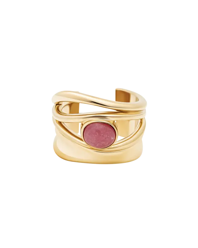 Gold Horizon Ring 8