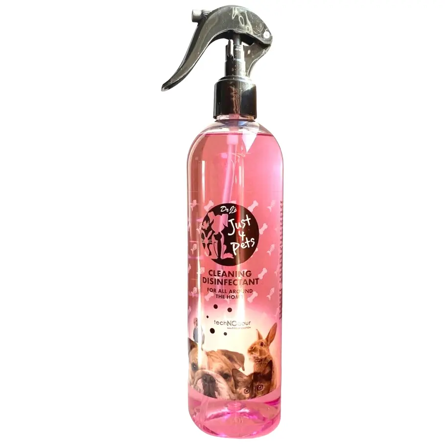 Just 4 Pets Bacteria Cleaning Disinfectant Spray 500ml
