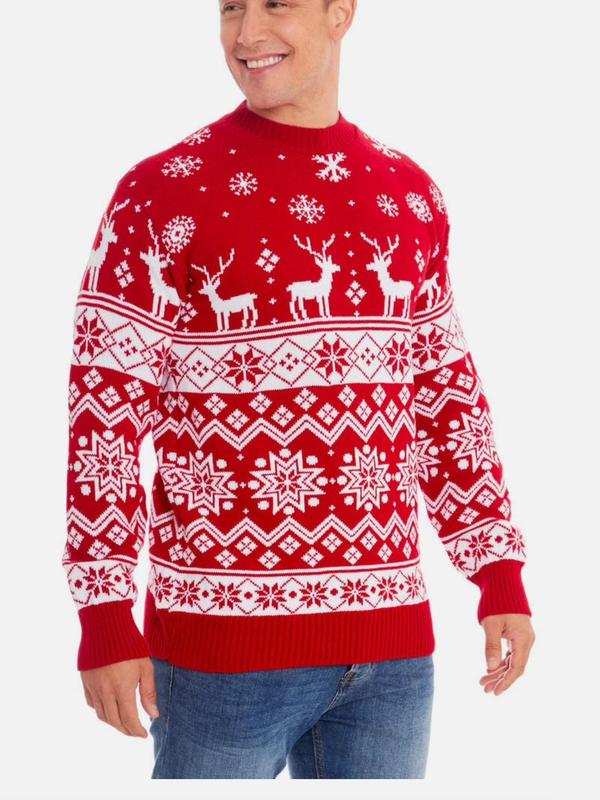 H.O.S Men's Women's Family Christmas Unisex Jumper 2
