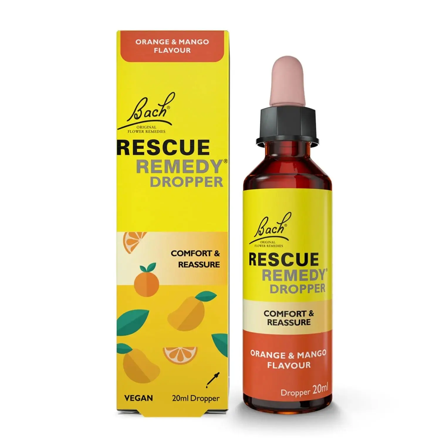 Rescue Remedy® Dropper Orange & Mango Flavour