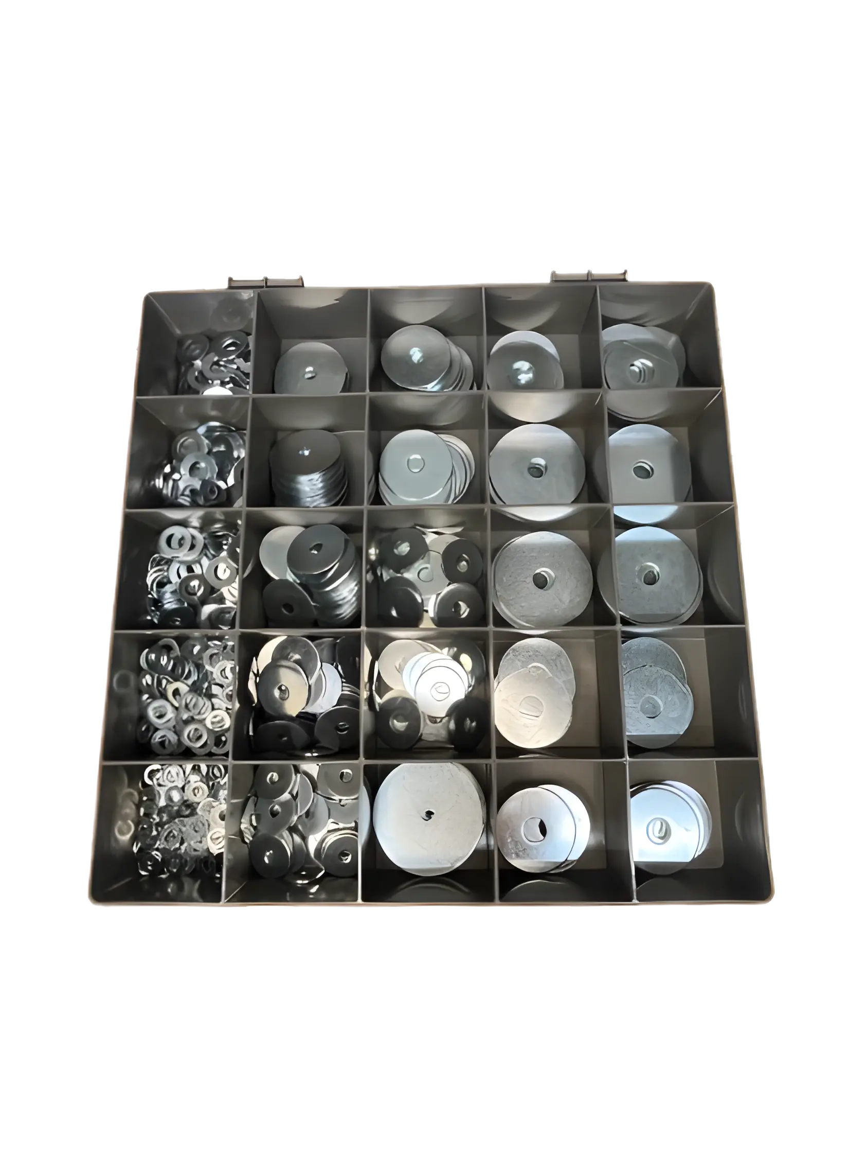 840 Piece Zinc Steel Washer Kit, Flat Round Washers & Repair Washers M5 M6 M8 M10 M12 fasteners