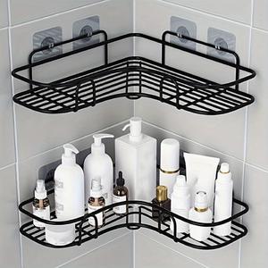 Bathroom Storage Rack Shower Organiser Shower Caddy Wall Mounted Bathroom Shelf Rack Bathroom Organizer Bathroom Accessories Lightweight