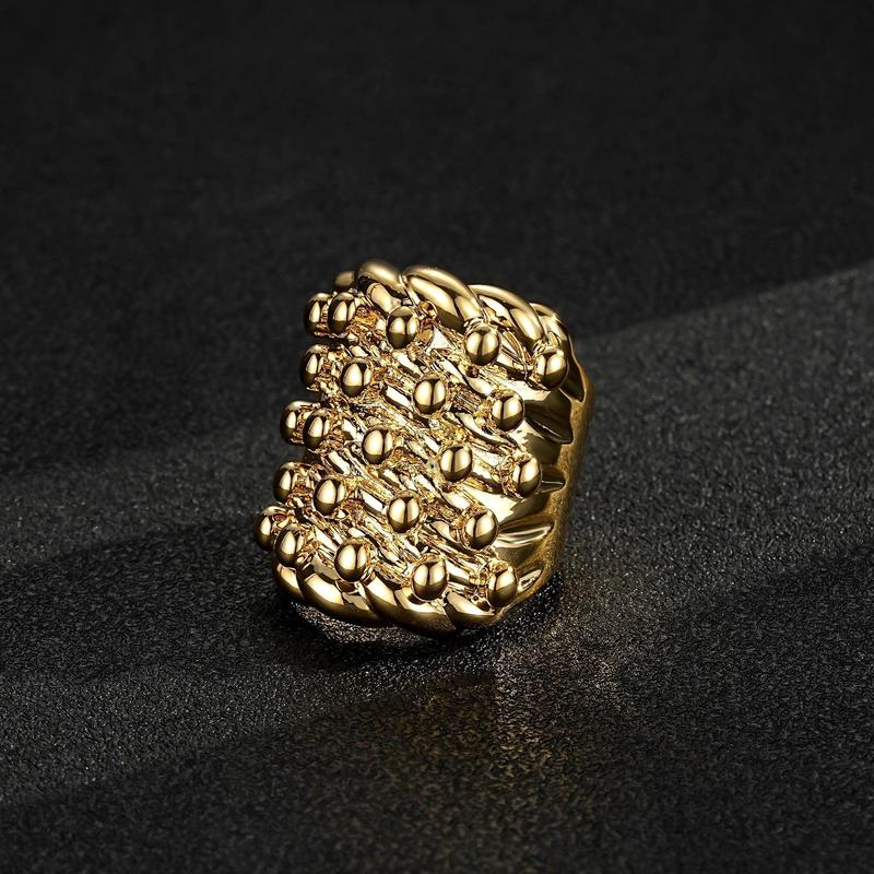 Big Gold Keeper Ring With Sizes V/X/Z 2
