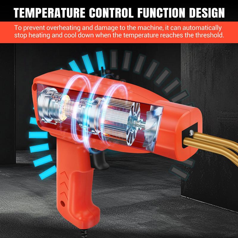 Product Introduction of Hot Stapler Car Bumper Fender Welding Welder Gun Plastic Repair Kit with Staples 7