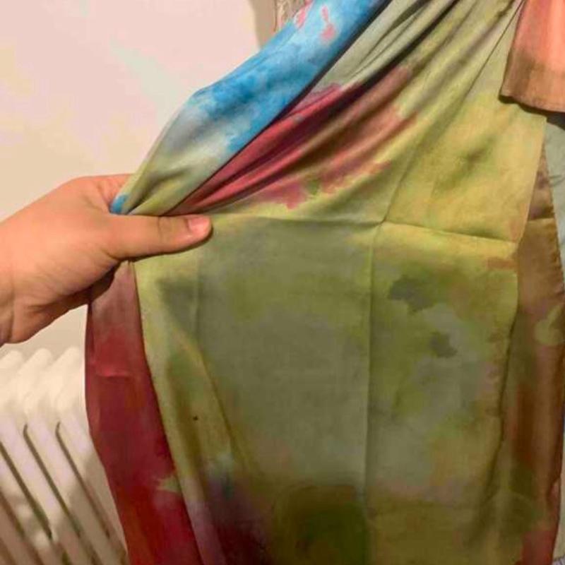 Luxe Modal Non Slip Ombre Marble Hijab Headscarf 2