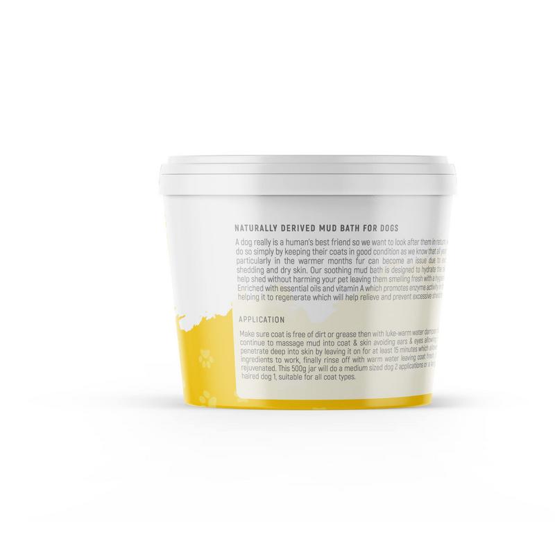 Soothing Mud Wash For Dogs | Enriched Vitamins, Natural Detoxing Hydrating Nourishing Itchy Flaky Skin Remover Moisturising Relief Wash | Deep Cleaning Deodorising Cruelty Free Mineral Spa Treatment 3