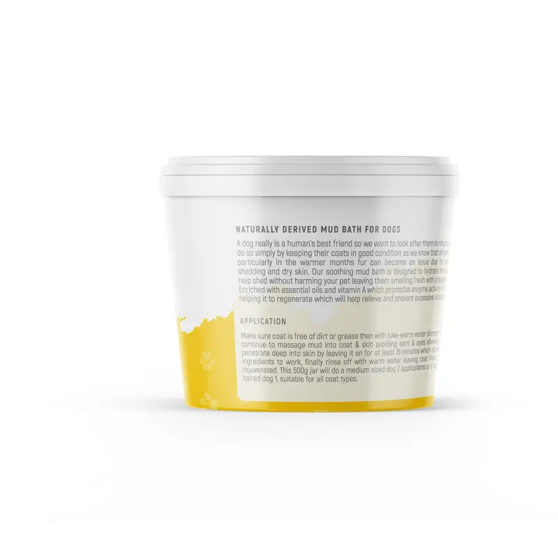 Soothing Mud Wash For Dogs | Enriched Vitamins, Natural Detoxing Hydrating Nourishing Itchy Flaky Skin Remover Moisturising Relief Wash | Deep Cleaning Deodorising Cruelty Free Mineral Spa Treatment 3