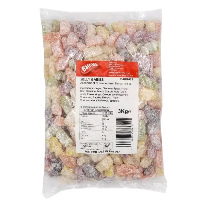 Barratt Jelly Babies 3kg