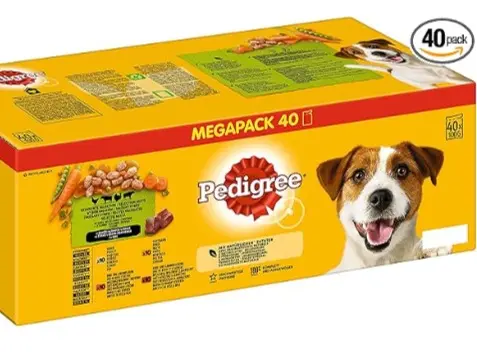 Mixed Selection in Gravy 40 Pouches, Adult Wet Dog Food, Megapack (40 x 100 g) 3