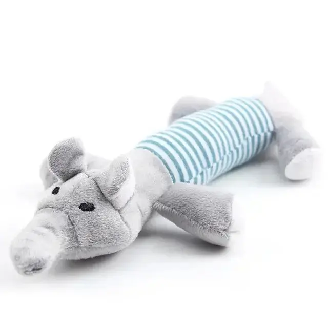 Squeak Plush Dog Toy 6