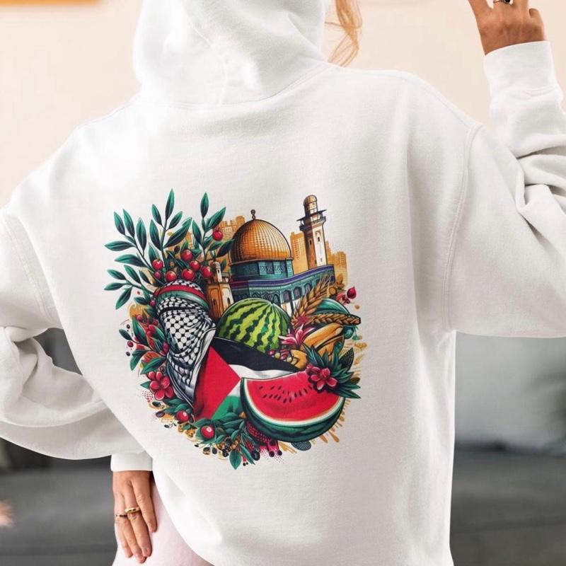 Hoodies Palestinian T-shirt Womenswear 2