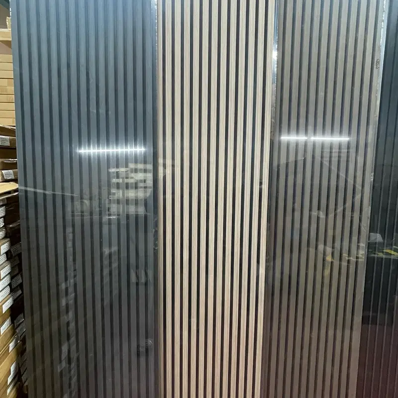 Acoustic Wall Panels - Wood Veneer with Strong Felt Backing - 2400mm x 600mm x 22mm - £59 per Sheet 4