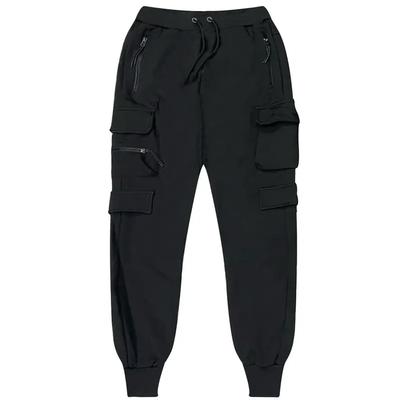 Mens Tactical Stretch Softshell Cargo Joggers Water Resistant Hiking Quick Dry Elasticated Trousers 6