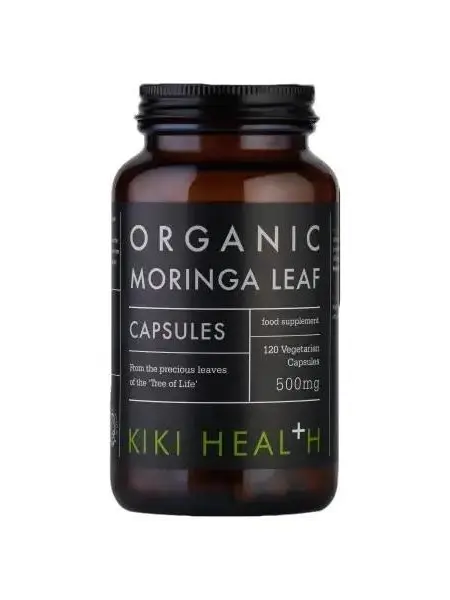 Moringa Leaf Vegicaps Organic, 120 capsules - Supplement Health Vitamin Mineral Nutrient Dietary