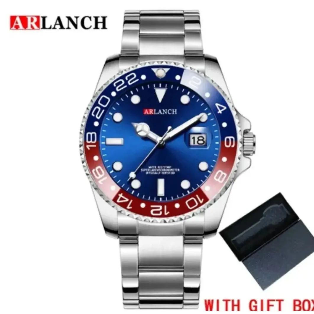 Arlanch Blue And Red Men's Watch