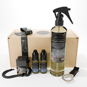 Car Elixir Luxury Savaging Man Air Freshener Car Diffuser 5 Piece Gift Set for Men Gift Set | Strong Scented Long Lasting Car Diffuser Accessories Perfume Scent Fragrance car air freshener car accessories for men Aroma Set Car Perfume car  fragrance