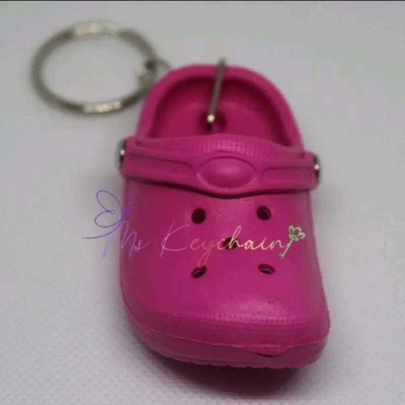 Mini Croc Clog Shoe Keychain 7