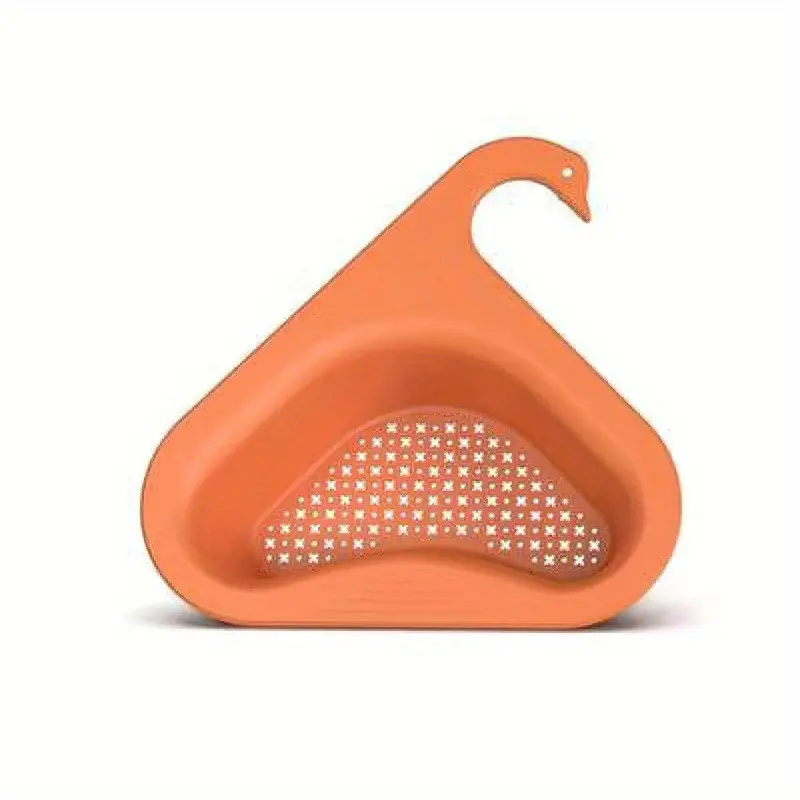 2pcs Kitchen Leftover Sink Strainer Sink Swan Drain Basket General  Fruit and Vegetable Drain Basket Multifunctional Drain Basket 8