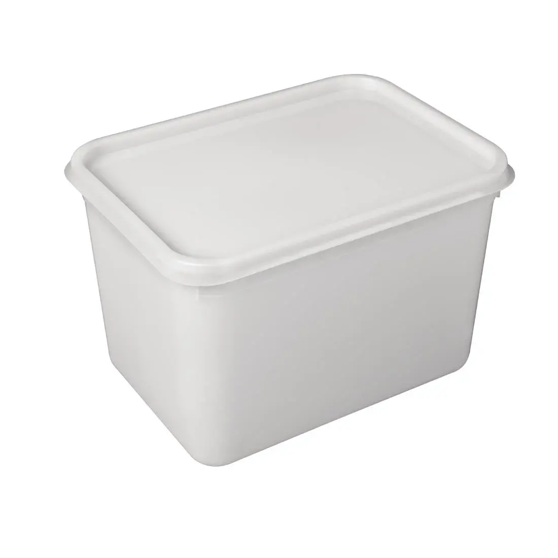 Ice Cream Containers 4Ltr with lids (10 Pack) Dimension :221(H) x 158(W) x 150(D)mm  Kitchen