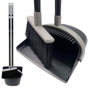 Long Handled Dustpan and Brush Set for Home Cleaning