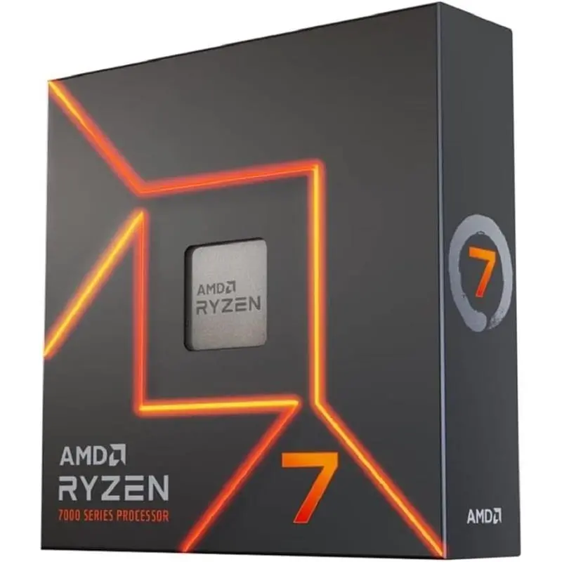 Ryzen 7 7700X Desktop Processor (8-core/16-thread, 40MB cache, up to 5.4 GHz max boost)