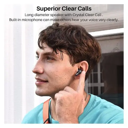 TOZO A2 True Wireless Earbuds Bluetooth Audio Charging Stereo Earphones Water Proof Audio Charging Audio Charging 3