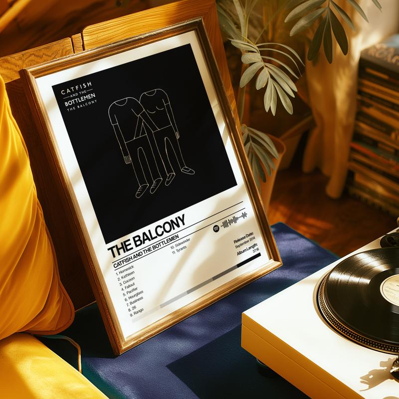 Catfish And The Bottlemen | Custom Album Artwork Print | Unique Poster Wall Art for Music Fans etsy prints 1