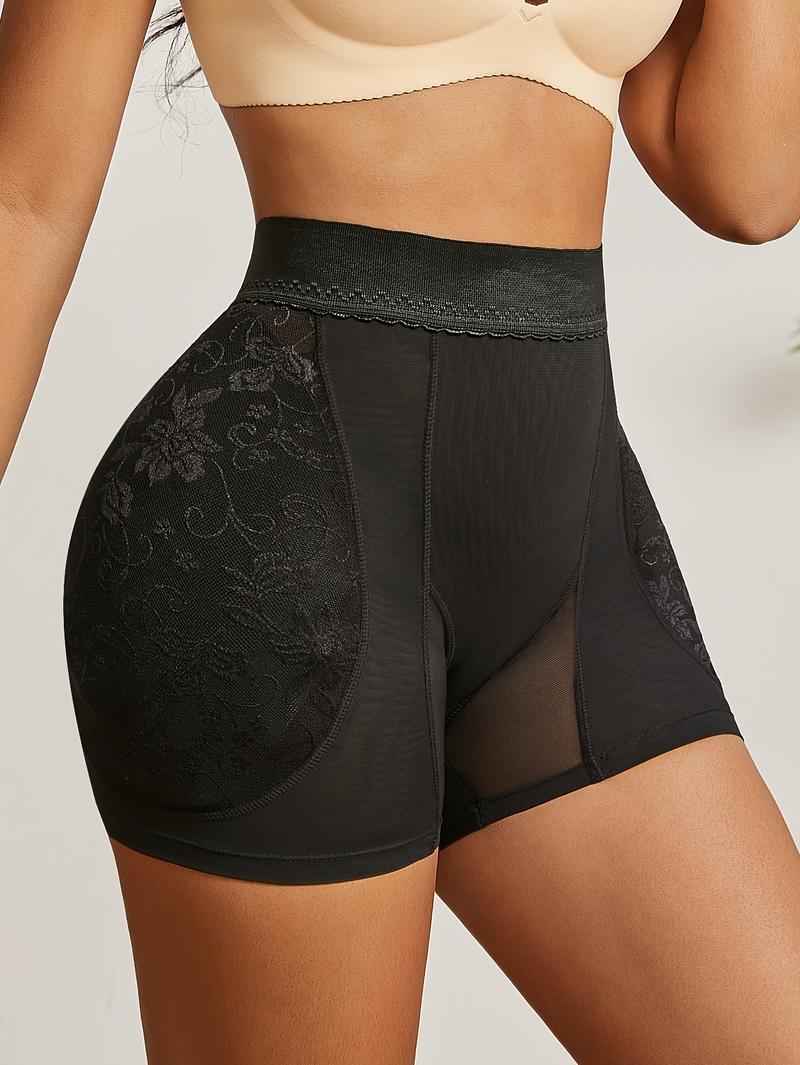 Product Introduction of Ladies' Shaping Shorts with Fake Buttocks for Enhancing Curves, High-Waisted Tummy Control Underwear with Removable Sponge Pads, Comfortable Body-Shaping Bodysuit for a Slim And Attractive Figure. 3