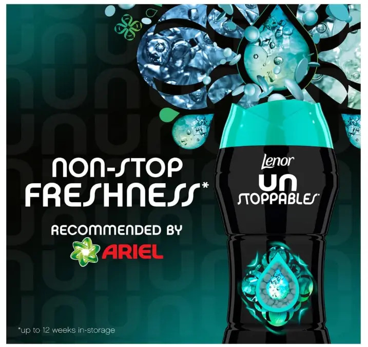 Unstoppables Fresh 570g, In-Wash Scent Booster Beads That Gives A Fresh Scent Boost From Wash To Wash 1