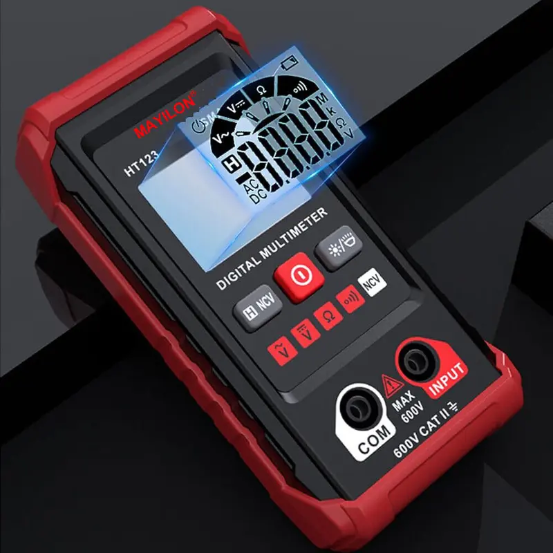 Professional Digital Multimeter Voltmeter Ohmmeter Ammeter Multi Tester Meter UK 3