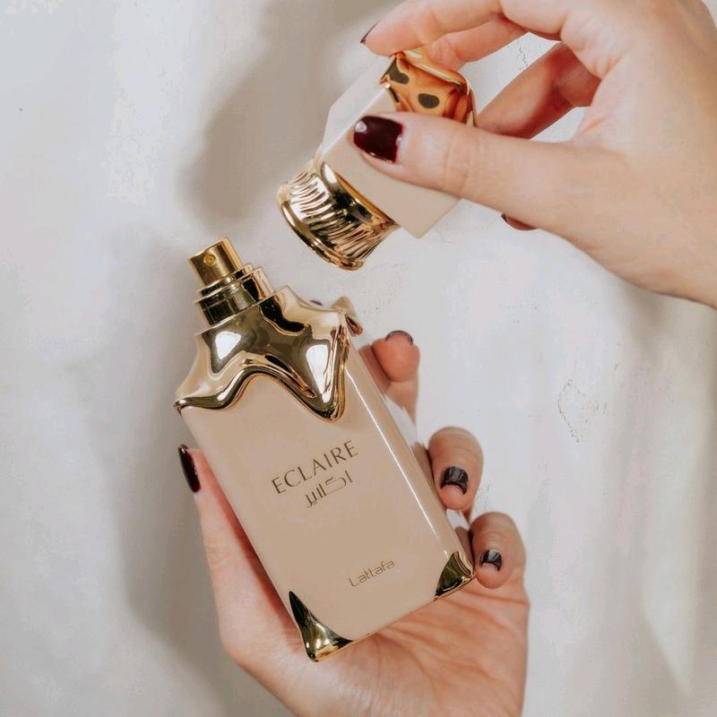 Eclaire by Lattafa 100ml eau de Parfum honey caramel milk vanilla gourmand feminine perfume 7