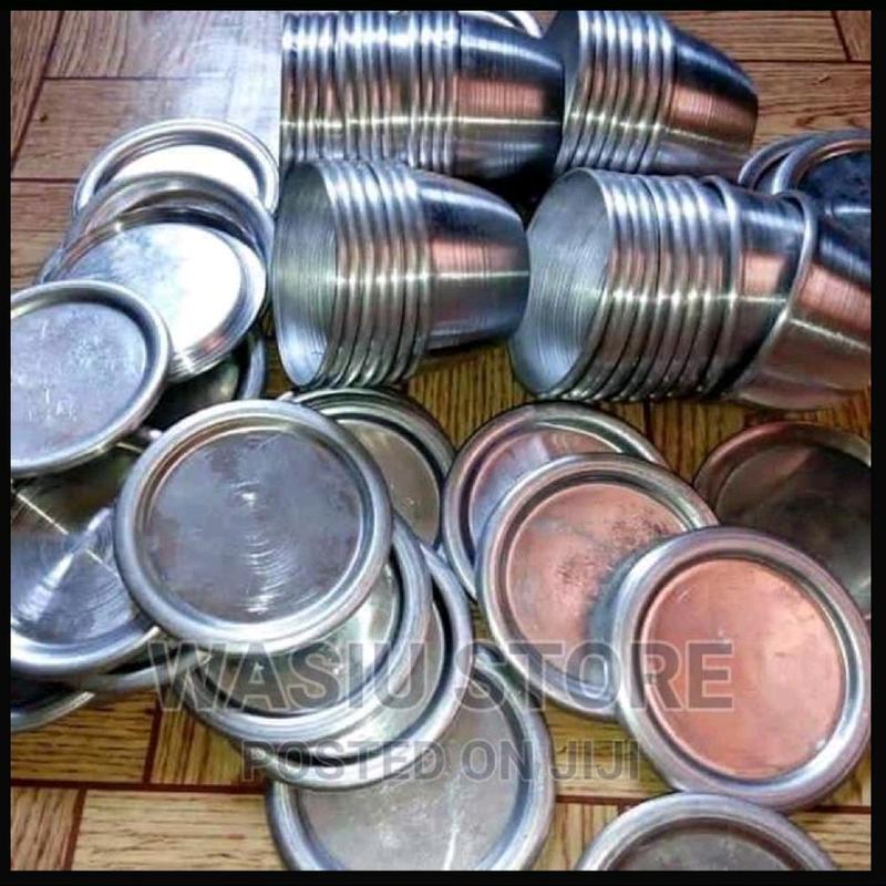 12X Reusable Aluminium Moi Moi Plates with Lid - Eco-Friendly 2