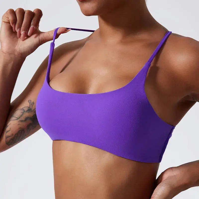 Women's Super Soft Cross Back Sports Bra 4