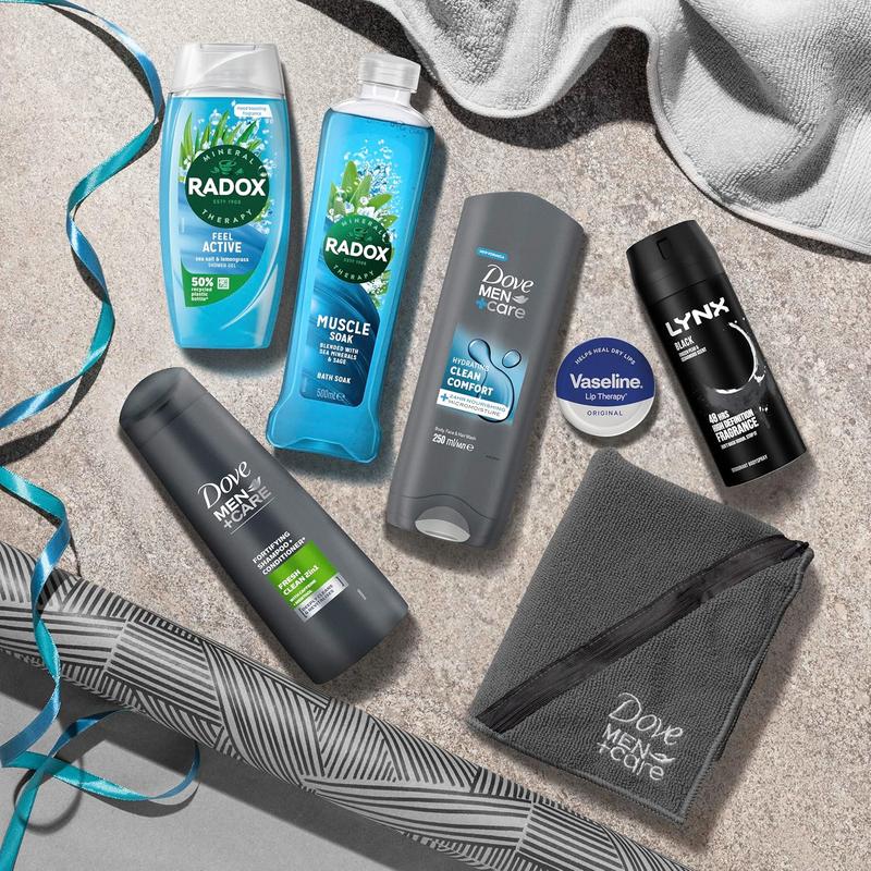 The Revive Edit Men's Body Care Collection Box - 7-Piece Gift Set for Him Hydrate 3