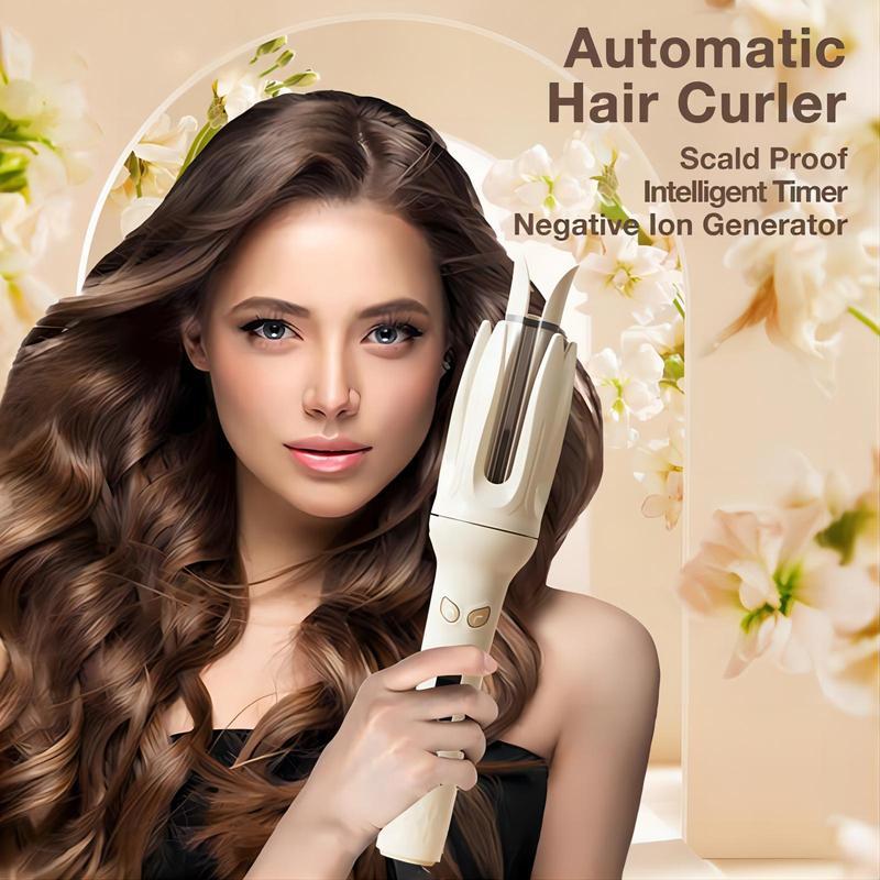 Automatic Hair Curling Iron, 32mm Hair Curler, Negative Ion Automatic Hair Hair Curl Wand, 3 Modes Temperatures Curling Iron for Women, Hair Styling Tools for Home, Back To School, Hair Curler 1