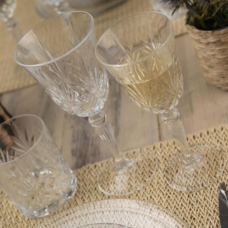 RCR Crystal Melodia Red Wine Glasses - 270ml - Pack of 6 6