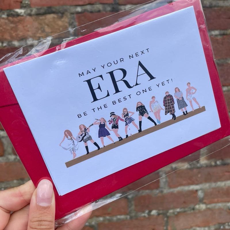 Taylor Swift Eras birthday card 1