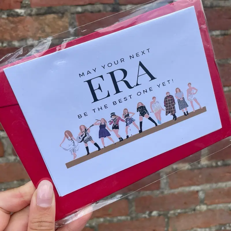Taylor Swift Eras birthday card 1