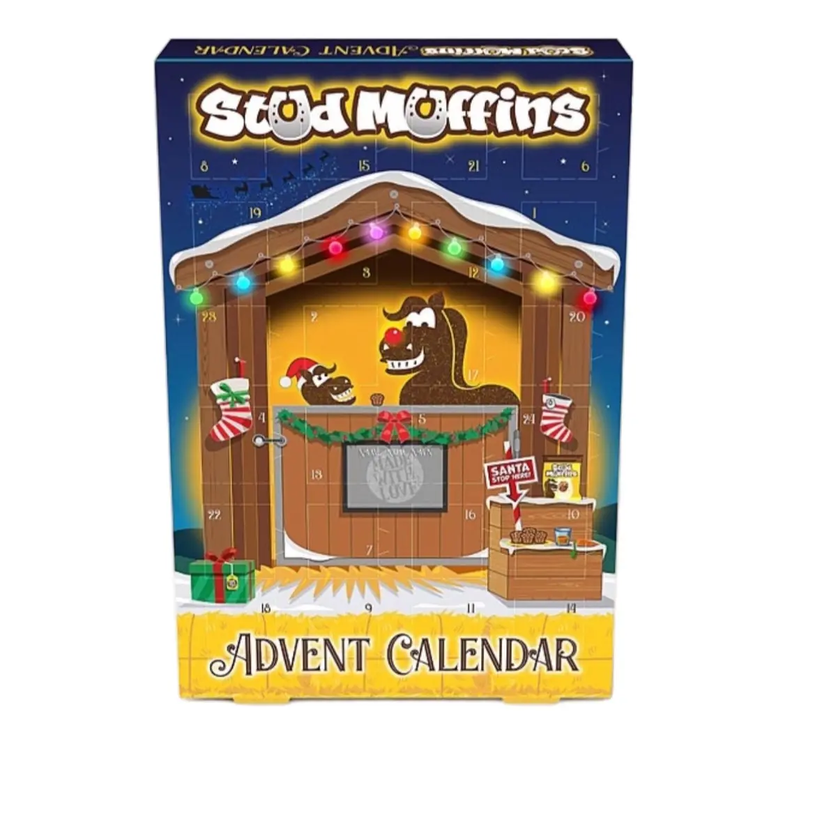 Stud Muffin Horse Treat Advent Calendar