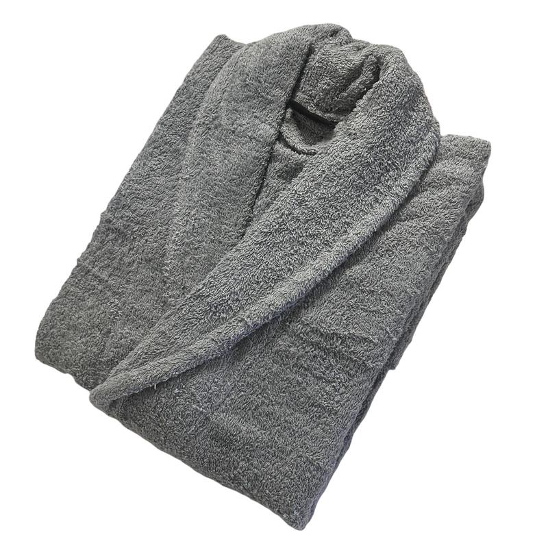 TERRY TOWEL BATH ROBE UNISEX LUXURY SOFT COTTON TOWELLING DRESSING GOWN ONE SIZE MEN WOMEN HOTEL & SPA SUPER ABSORBENT QUALITY 4