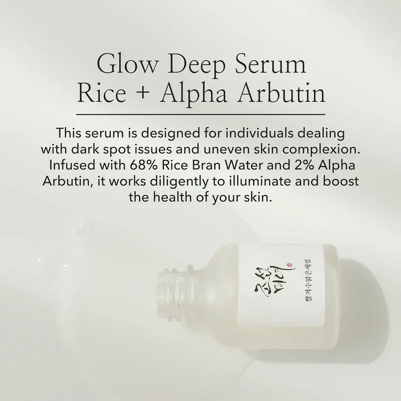 Beauty of Joseon Glow Deep Serum | Skin Repair Radiance-Boosting Rice & Alpha-Arbutin Formula | Premium Brightening, Hydrating Serum for Glowing Skin, Moisturizing for Even-Toned, Sensitive Skin (30ml) Skincare Propolis, Comfort Moisturizer Hydrate 2
