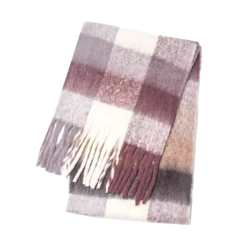 Women's Winter Thick Scarf for Extra Warmth and Style 8