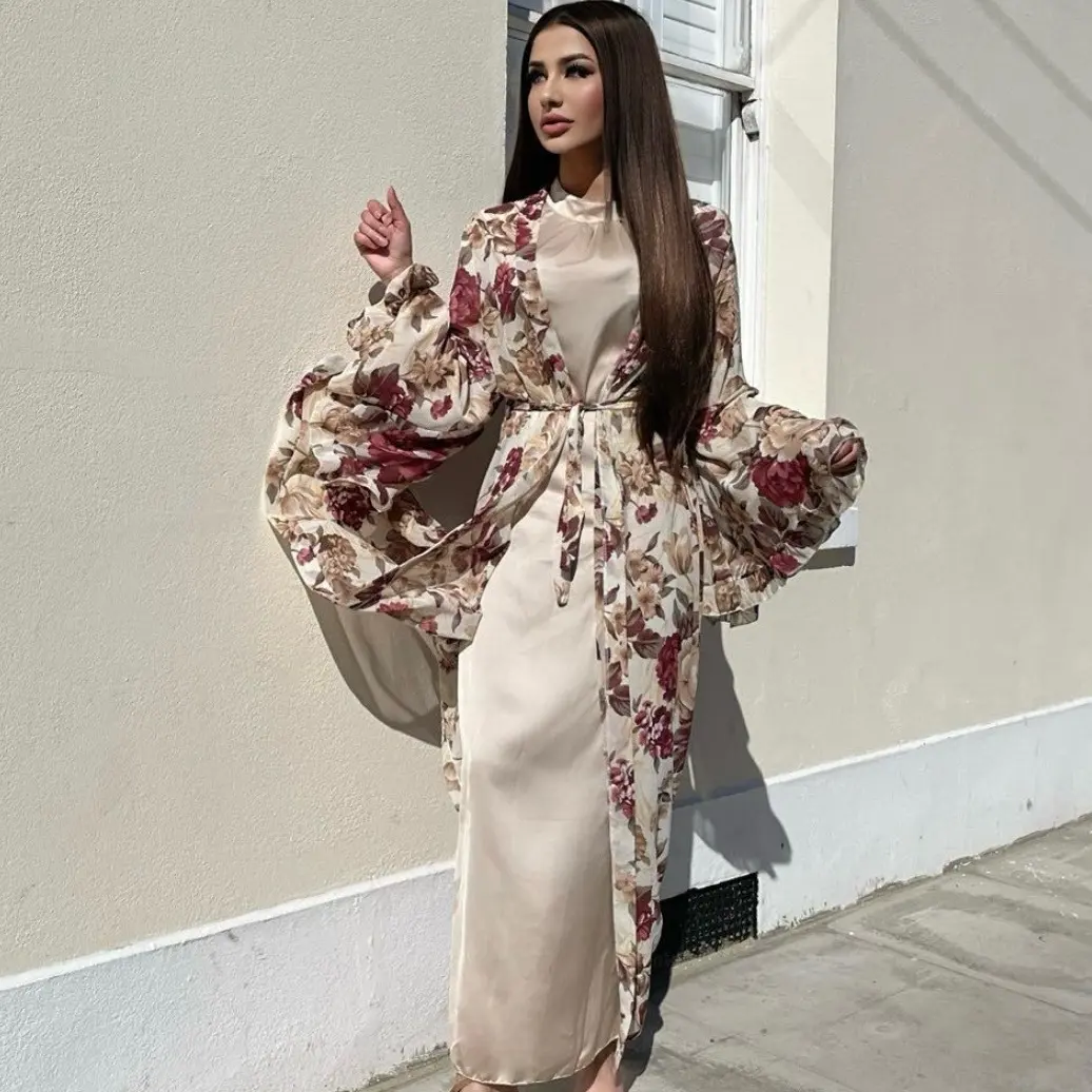 Parisian chiffon abaya