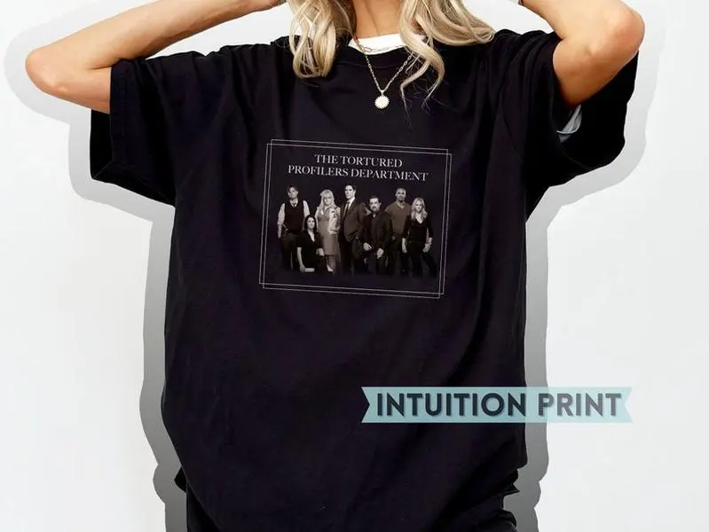Criminal Minds The Tortured Profilers Department Swift Fan Merch T-Shirt Design, Criminal Minds Fan Gift