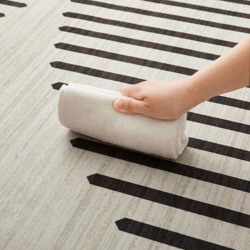 Modern Area Printed Rugs JETT for Living Room, Bedroom, Hallway | Non-Slip, Durable, Soft Floor Rugs 3