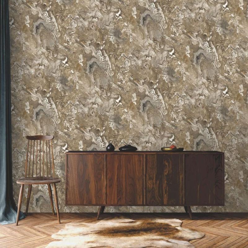 Rasch Vasari Serafina Mocha Wallpaper 535082 3
