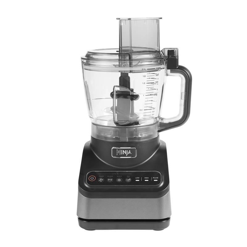Food Processor with 4 Automatic Programs; Chop, Puree, Slice, Mix, and 3 Manual Speeds, 2.1L Bowl, Chopping, Slicing & Dough Blades, 850W, Dishwasher Safe Parts, Black BN650UK 5