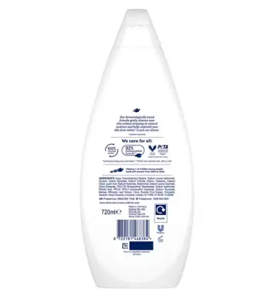 Dove Essential Care Body Wash Fruity Nourish 720ml x 4 with Plant-Based Moisturisers - Comfort, Skincare 1