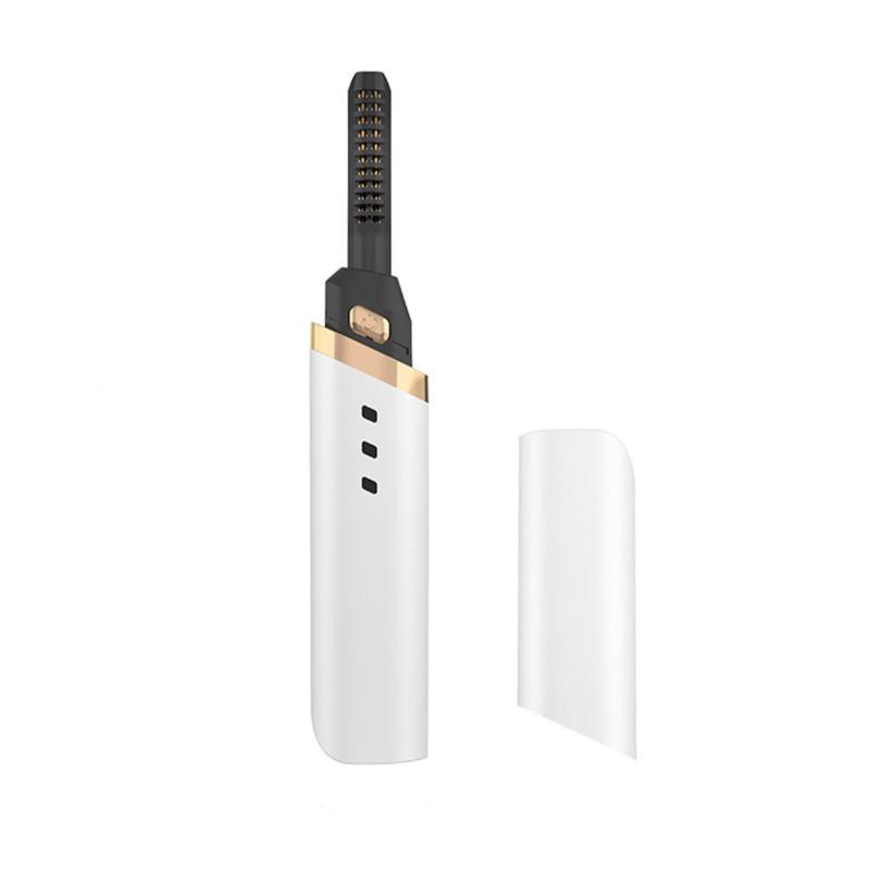 Electric Heated Eyelash Curler Tool Eyelash Curler USB 3 Gear Adjustable Makeup 9